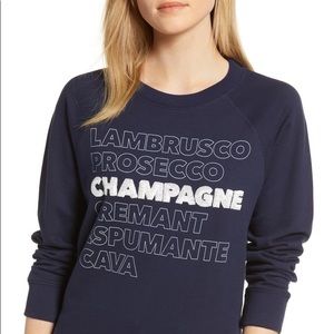 NWT J. Crew Champagne Sweatshirt